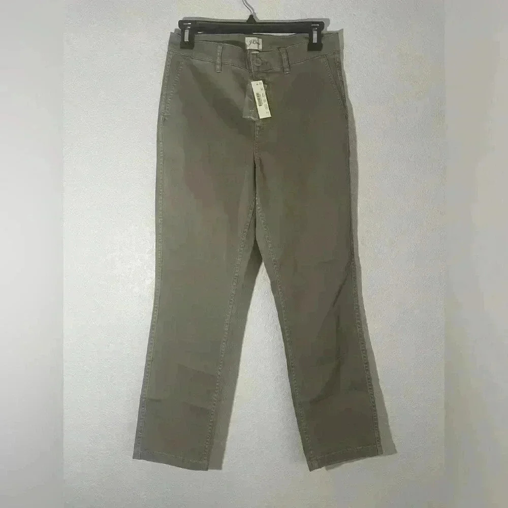 J Crew Vintage Straight Gray Womens Size 26 Pants